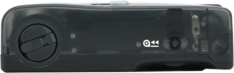 RETO PANO 35mm Film Camera - 22mm Wide Lens, Panorama, Easy Switch, Cinematic Modes, Lens Cover, Built-in Flash, Reusable (Film & AAA Battery are not Included) (Sheer Black) - Image 4